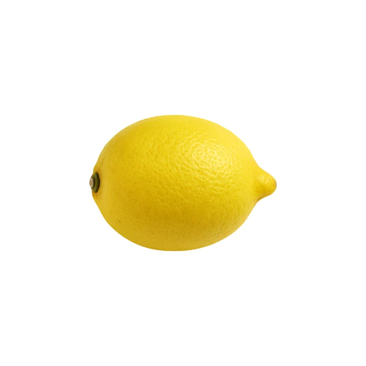 Fresh yellow lemon