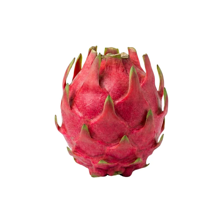 Fresh whole red dragon fruit