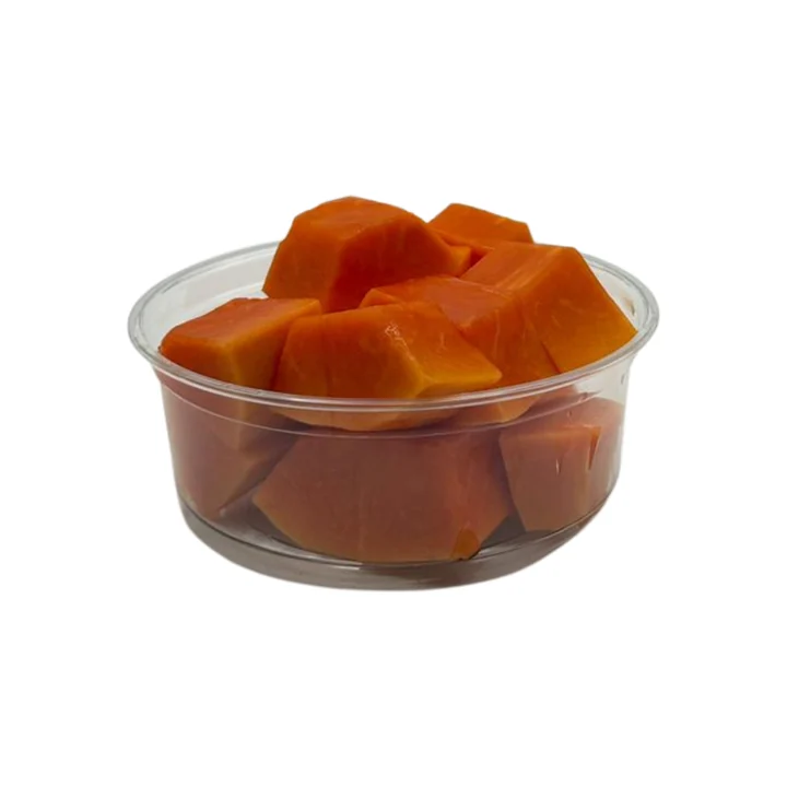 Fresh Papaya fruit cup